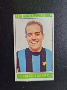 figurina CAMPIONI DELLO SPORT PANINI 1967/68 INTER LUISITO SUAREZ numero 171