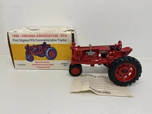 RARE 1987 ERTL FARMALL F20 FFA ALUMNI #356 OF 1350 MADE 1/16 W/COA TRACTOR - Picture 1 of 7