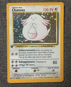 Pokémon TCG - Chansey - 1st Edition - Holo - ITA - Good Condition - Picture 1 of 2