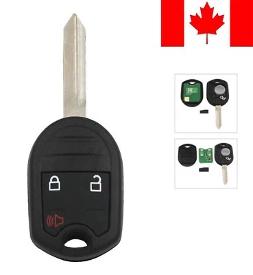 1x Nuevo Repuesto Llave Entrada Sin Llave Mando a Distancia Llavero Para Ford Mazda Lincoln Mercury  Foto 1 de 2