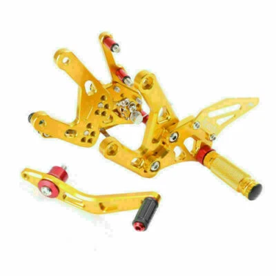 1 Set Rearset Footrest Footpegs Foot peg For Yamaha  MT-10  FZ-10 2016-2017 - Imagem 1 de 4