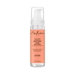 Shea Moisture Coconut And Hibiscus Frizz Free Curl Mousse - 220ml - Picture 1 of 3