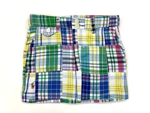 Polo Ralph Lauren Little Girl's Cotton Plaid Patchwork Check Skirt - Multicolor - Picture 1 of 4