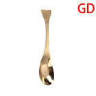 Stainless Steel Spoon Korean Long Handle Tableware Thicken Stirring Ice Spoon