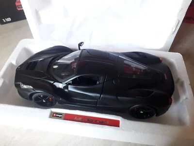 1/18 Ferrari La Ferrari Burago Signature colore nero opaco art. 18-16901 - Immagine 1 di 3