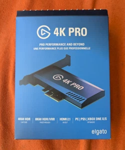 Elgato Game Capture 4K Pro Streaming / Gaming Capture Card for PC (4K 60FPS) - Photo 1/4