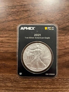 2021 1 oz American Silver Eagle MD Premier PCGS FirstStrike #218582 - Picture 1 of 2