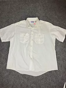 Vintage 90s RED KAP Gray Button-up Adult 2XL Garage Workwear Work Shirt NOS - Picture 1 of 11