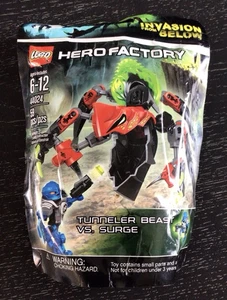 LEGO 44024 2014 Hero Factory Tunneler Beast vs Surge NUEVO sellado retirado - Imagen 1 de 6