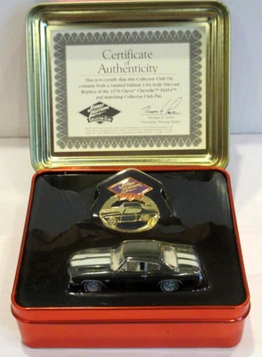 SOLO JOHNNY LIGHTNING CLUB ~'70 CHEVY CHEVELLE SS 454 Y PIN~ (PLÁSTICO NUNCA APAGADO) Foto 1 de 4