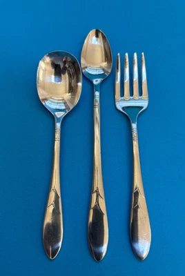 Juego de alimentación Lady Hamilton Community Silverplate Oneida bebé niño pequeño 1932 Foto 1 de 4