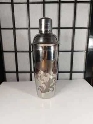 Stainless Decorative Drink/Martini Shaker 10" Tall  - Image 1 of 4