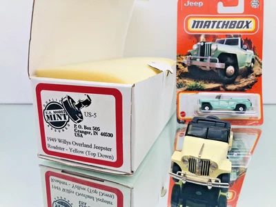 US MODEL MINT 1949 WILLYS OVERLAND JEEPSTER RDSTR. US-5 NIB 1:43 + BONUS - Image 1 of 4