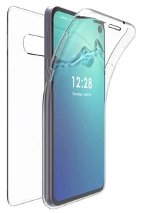 Tri-Max Transparent Protection D'Écran Entier TPU Drapé Étui Coque pour Galaxy - Photo 1 sur 8
