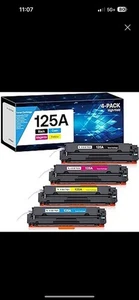 125A Czarny cyjan purpurowy żółty toner 4-pak Wysoka wydajność - Zdjęcie 1 z 3