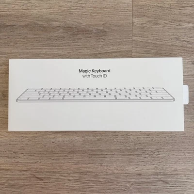 Apple Magic Keyboard (USB‑C) 2024 White With Touch ID Empty Box Only - Image 1 of 3