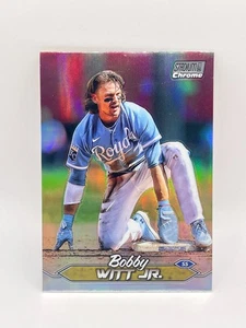 2024 Topps Stadium Club cromo Bobby Witt Jr #182 refractor Kansas City Royals - Imagen 1 de 2