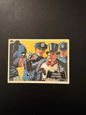 1966 OPC SET BREAK #24 BLACK BAT CARD PRINTED IN CANADA EX - Image 1 of 2