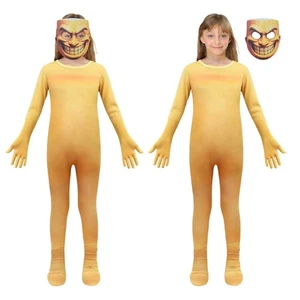 Boys Girls Cosplay Brainrot TungTungTung Sahur Jumpsuits Halloween Costume Suit - Picture 1 of 7