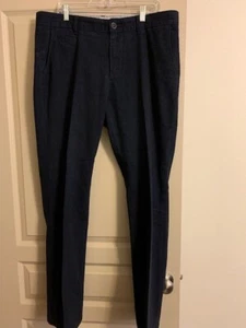 Five-Four Men's Relaxed Fit Black Pants 36x34 Casual/Work - Picture 1 of 3