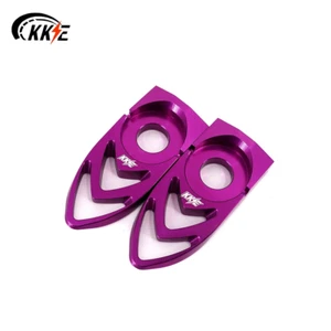 KKE Rear Axle Block Chain Adjuster Fit SurRon Light Bee X 2019-2024 Purple eBike - Picture 1 of 8