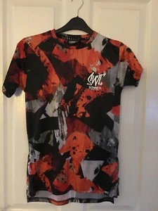 sonneti teashirt with zips on the side, multy coloured in size 13-15 years old - Picture 1 of 5