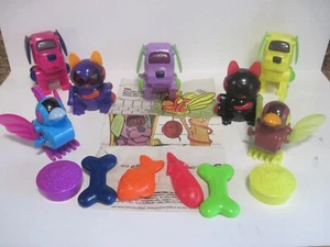 Vntg 2000 Sega Robo-Chi Pets +Accessories +Original McDonalds Happy Meal Bag Lot - Picture 1 of 8