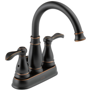 Delta Porter Centerset Bathroom Faucet in Oil Rub Bronze-Certified Refurbished