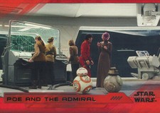 2018 TOPPS STAR WARS LAST JEDI SERIES 2 RED PARALLEL BASE CARD - YOU PICK /199
