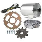 1000W 1800W 3000W Brush/Brushless Motor Sprocket Chain For Go Kart Carts Scooter