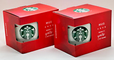 PAIR OF STARBUCKS MUGS - MAKE IT YOURS AT HOME 2023 BRAND NEW AND BOXED COFFEE 2