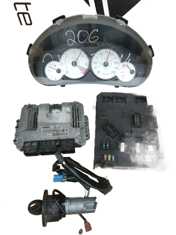Kit centralina motore Peugeot 206CC 0281011628 9659342180 - Immagine 1 di 4