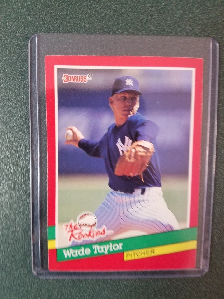 1991 Donruss Rookies #34 -- Wade Taylor -- Yankees - Image 1 of 1