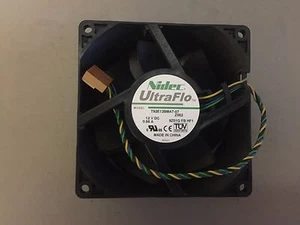 GENUINE NIDEC 92X38MM 12V 4 PIN FAN ASSY - T92E12BMA7-07 - Picture 1 of 4