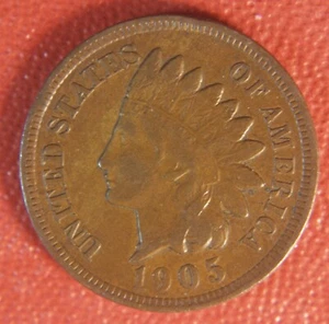 1905 INDIAN HEAD CENT - LIBERTY SS (8-17-01) - Bild 1 von 2