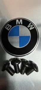 Genuine OEM Set of 4 Rear License Plate Screws For BMW M4 428 435 X4 X3 X2 X1 X6 - Picture 1 of 3