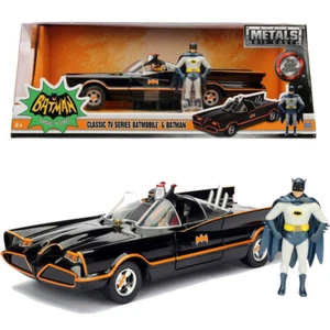 Jada Hollywood Rides 1966 Batman Classic Batmobile 1:24 Diecast Model Car - Picture 1 of 6