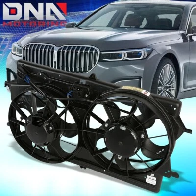 FOR 2000-2002 FORD FOCUS DOHC FACTORY STYLE BOLT-ON RADIATOR COOLING FAN SET - Image 1 of 4