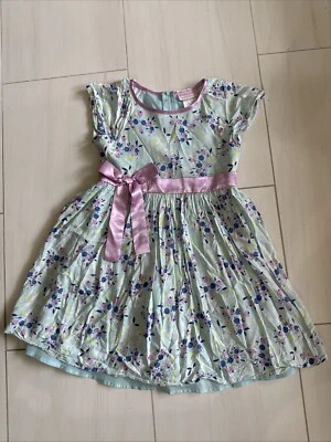Vestido estampado floral Bitty Baby American Girl talla 6 para niñas Foto 1 de 4