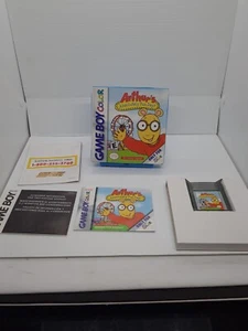 Arthur's Absolutely Fun Day Nintendo Gameboy Color Colour cib complete VGC - Picture 1 of 15