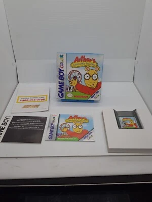 Arthur's Absolutely Fun Day Nintendo Gameboy Color Colour cib complete VGC  - Image 1 of 4