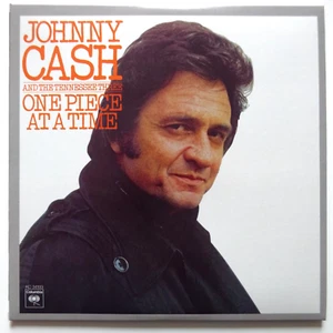 JOHNNY CASH : ONE PIECE AT A TIME (1976) ★ Replica LP COLUMBIA artwork on CD - Picture 1 of 2