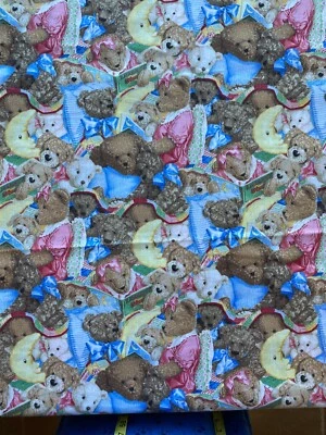 FABRIC TRADITIONS~2007~Patty Reed~TWINKLE TWINKLE~Bedtime Teddy Bears~DRESSED~ - Image 1 of 3