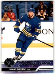 2023-24 Upper Deck Young Guns Lukas Rousek Rookie #233 Buffalo Sabres