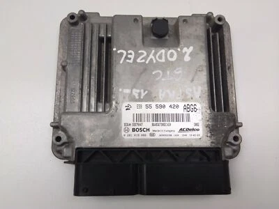 OPEL ASTRA J GTC 2.0 DIESEL ECU ENGINE CONTROL UNIT 55590420 / 11581921 - Immagine 1 di 4