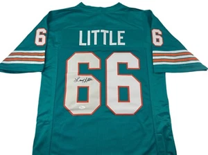 Larry Little signed Autogramm Football Trikot JSA COA Miami Dolphins Top - Bild 1 von 1