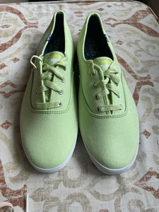 Sneakers Keds donna Champion Oxford stringate tela lime taglia 10 nuove senza scatola - Foto 1 di 6