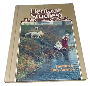 BJU Press Heritage Studies Grade 3 Student Textbook 1982 Edition Hardcover - Imagen 1 de 10