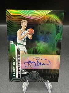 Panini Illusions Larry Bird Trophy Collection 2021 automático/25 Celtics - Imagen 1 de 3