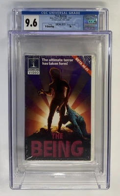 BETAMAX — CGC 9.6 B+  THE BEING - FIRST PRINT / THORN— Like VHS - Image 1 of 2
